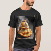 playera con estampado "comandante empanadas" t-shirt (Voorkant)