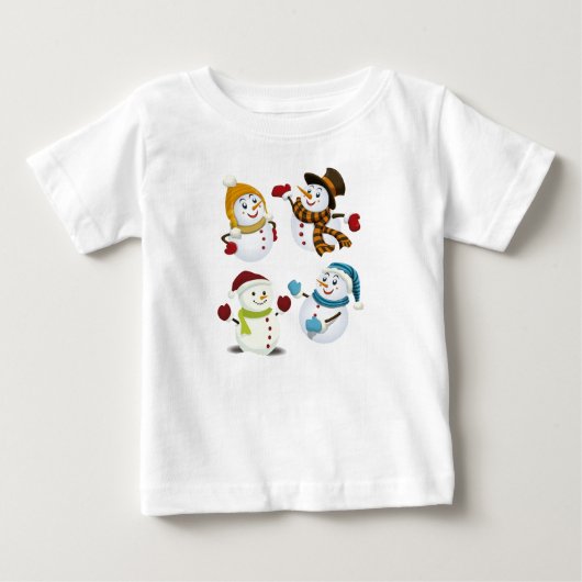 Playera con mangas y dibujo navideño (Voorkant)