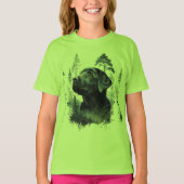 Playera con punto de jersey para niña t-shirt (Voorkant)