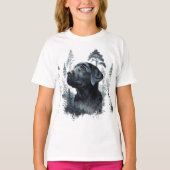 Playera con punto de jersey para niña t-shirt (Voorkant)