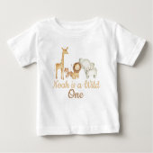 Playera De Bebé Wild One Safari (Voorkant)