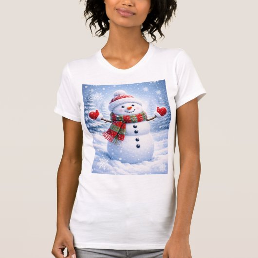 Playera de Punto Jersey con Diseño de Muñeco de Ni T-shirt (Voorkant)