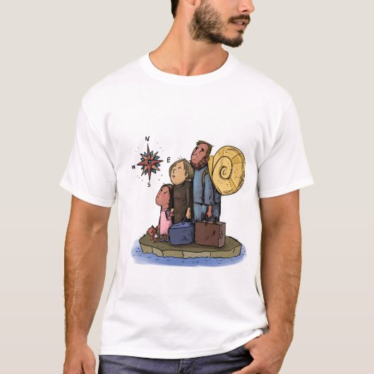 Playera de Viaje y Hogar T-shirt (Voorkant)