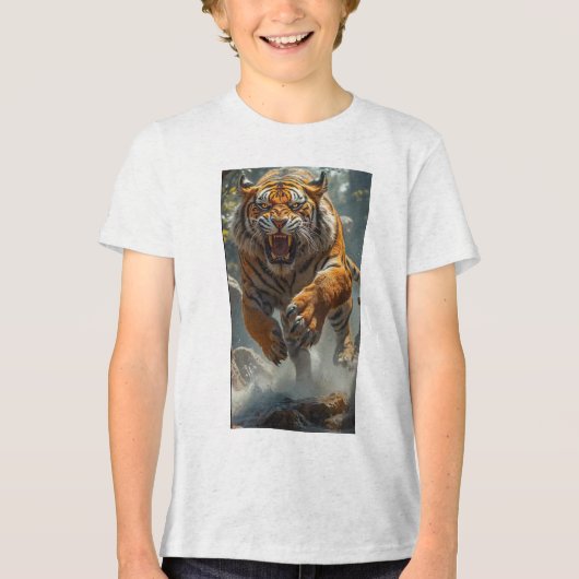 Playera Diseñado por Tri-Blend Shirt (Voorkant)