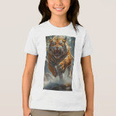 Playera Diseñado por Tri-Blend Shirt (Voorkant)