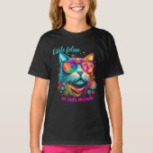 Playera Estilo felino T-shirt (Voorkant)