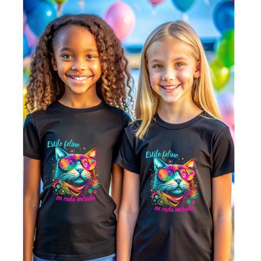 Playera Estilo felino T-shirt