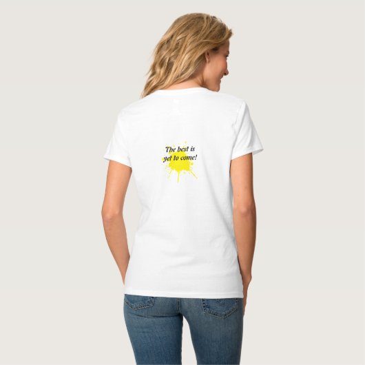 Playera "Florero de Margarita" T-shirt (Achterkant volledig)