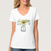 Playera "Florero de Margarita" T-shirt (Voorkant)