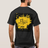 Playera +Flow, playera con logo  T-shirt (Achterkant)