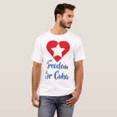 Playera Freedom for Cuba T-shirt (Voorkant volledig)