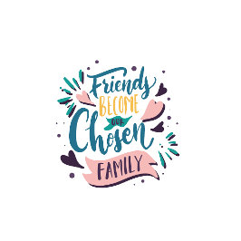 Playera Friends become our chosen family T-shirt
