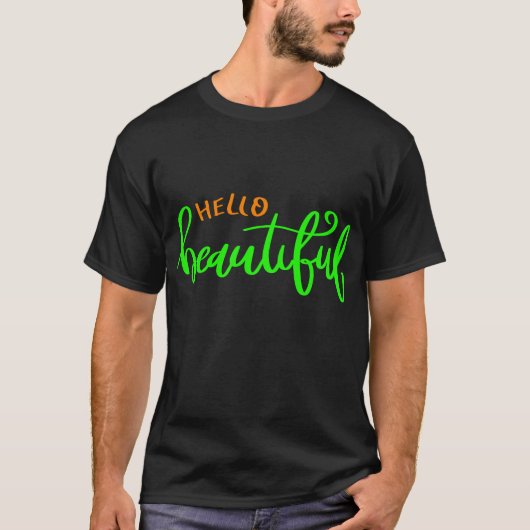Playera Hello Beautiful T-shirt (Voorkant)