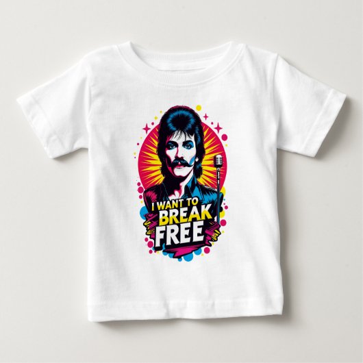 Playera I Want to Break Free (Voorkant)