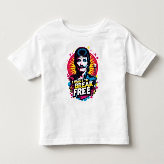 Playera I Want to Break Free Kinder Shirts (Voorkant)