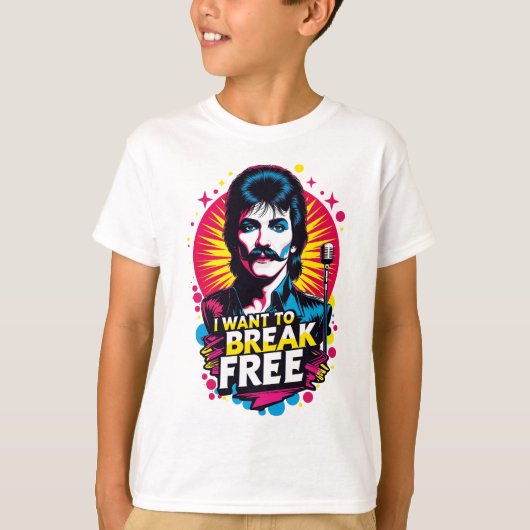 Playera I Want to Break Free T-shirt (Voorkant)