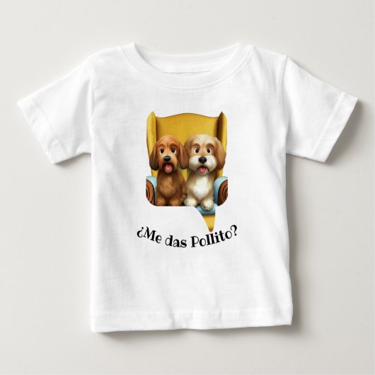 Playera Infantil “Amiguitos Peludos” (Voorkant)