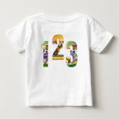 Playera Infantil “Amiguitos Peludos” (Achterkant)