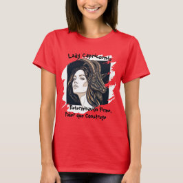 Playera Lady Capricornio T-shirt