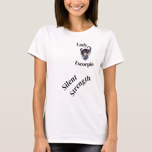 Playera Lady Escorpio T-shirt (Voorkant)