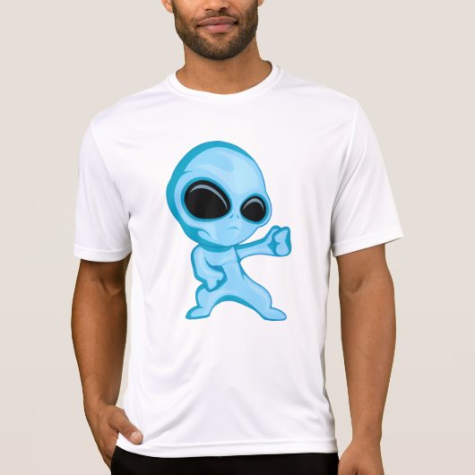 playera ligera en blanco t-shirt (Voorkant)