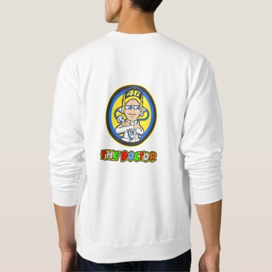 Playera MOTO GP 46 EL PODEROSO ROSSI Trui (Achterkant)