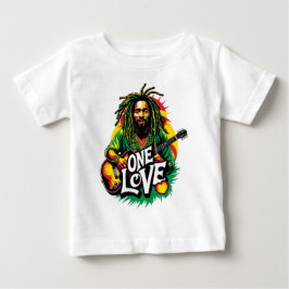 Playera One Love el Rey del Reggae