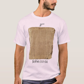 Playera P66 Jn 1:1-14 T-shirt