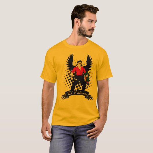 Playera Petate Diseño El Valiente T-shirt (Voorkant volledig)