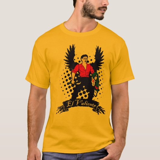 Playera Petate Diseño El Valiente T-shirt (Voorkant)