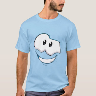 Playera Puffle Celeste de Hombre- SCPPS T-shirt