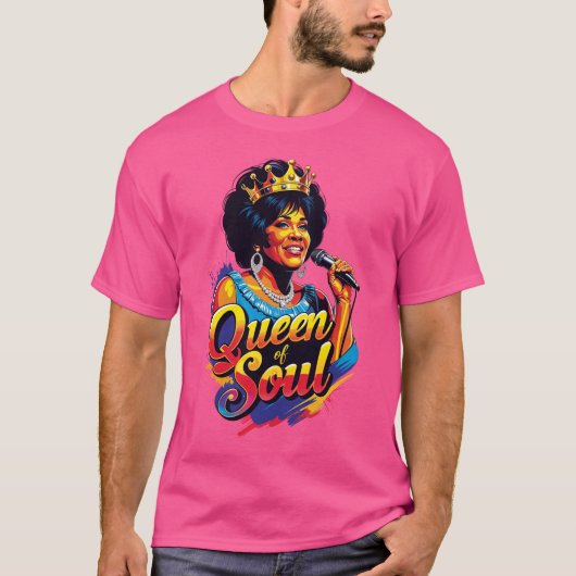 Playera Queen of Soul T-shirt (Voorkant)
