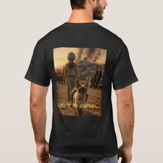 Playera Roswell T-shirt (Achterkant)