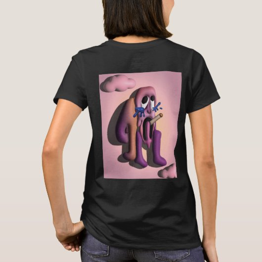 Playera Sal Rosa T-shirt (Achterkant)