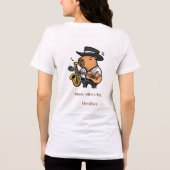 Playera Tri-Blend Shirt (Achterkant)