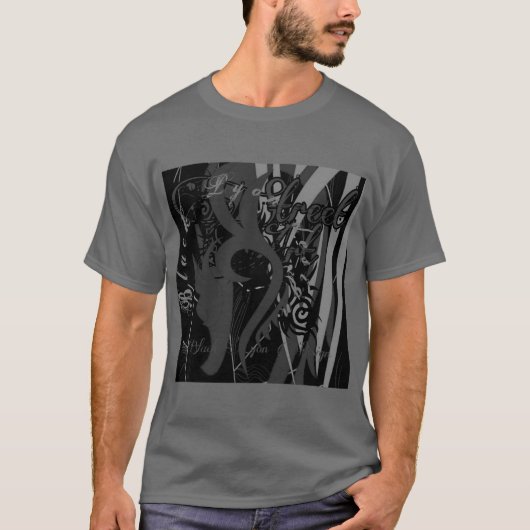Playera Tshirt Black Lyon brabus music studio 19 (Voorkant)