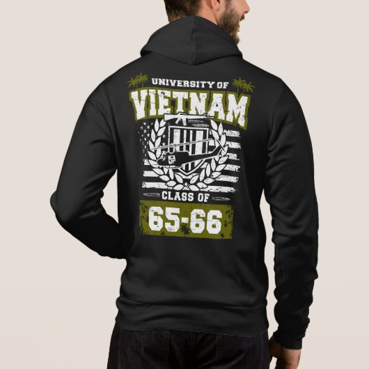 Playera University of Vietnam / 1965 - 1966 Hoodie (Achterkant)