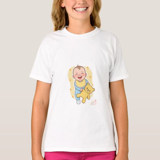Playerapara bebés t-shirt (Voorkant)