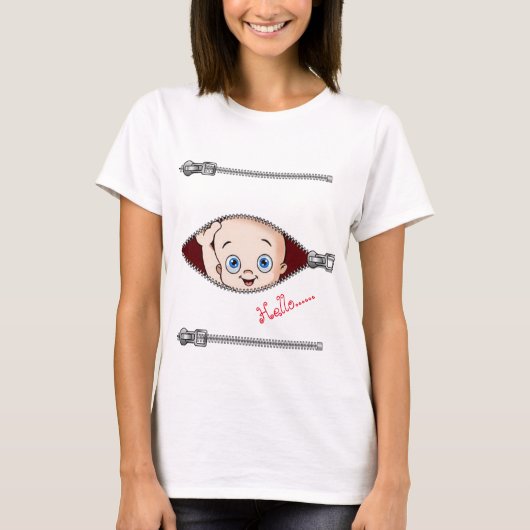 Playeras de Maternidad/moederschapshirts T-shirt (Voorkant)