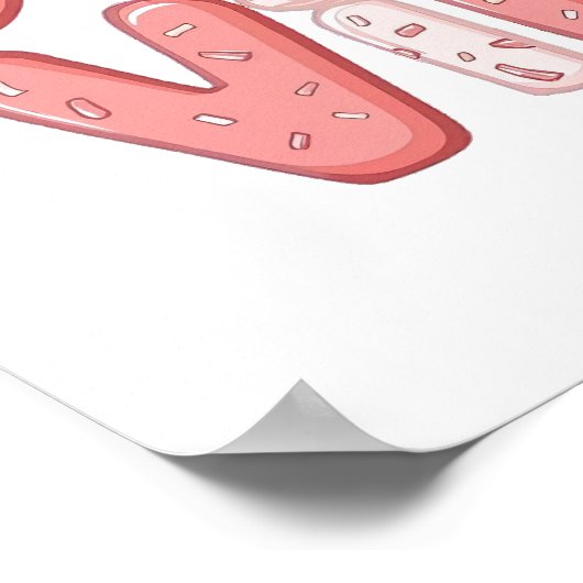 Playful and Trendy "Girly Vibe" Poster (Hoek)