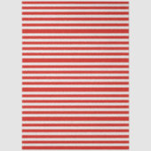 Playful Candy Cane Red Stripes Christmas  Tissuepapier (Voorkant)