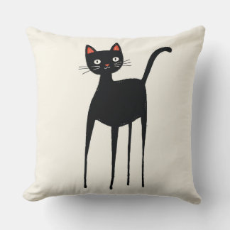 Playful Cat Decorative Cushion Kussen