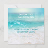 PLAYFUL DOLPHINS TROPICAL OCEAN Weddenschap Kaart (Achterkant)