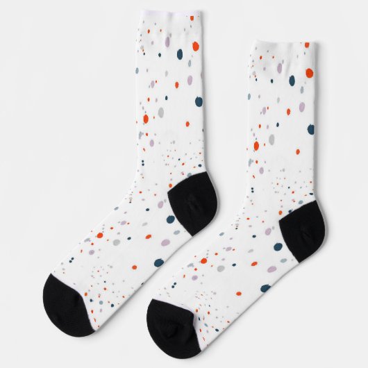 Playful Dots: Polka Dot Socks Sokken (Links)