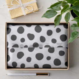 Playful Energy Dalmatian Inspired Dotted Spots Tissuepapier