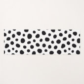 Playful Energy Dalmatian Inspired Dotted Spots Yogamat (Voorkant (horizontaal))