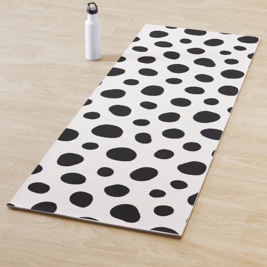 Playful Energy Dalmatian Inspired Dotted Spots Yogamat (In situ)