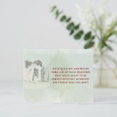 Playful & Funny Love Quote Postcard | Laughing Cou Briefkaart (Staand voorkant)