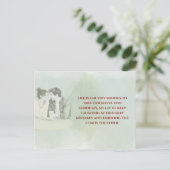 Playful & Funny Love Quote Postcard | Laughing Cou Briefkaart (Staand voorkant)