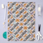 Playful Halloween Plaid Tissuepapier (Craft)